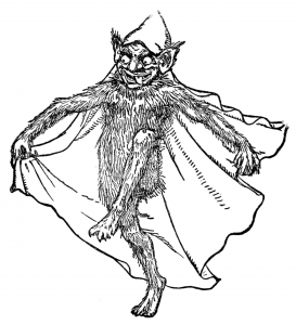 An urisk or Brownie from English Fairy Tales c1895