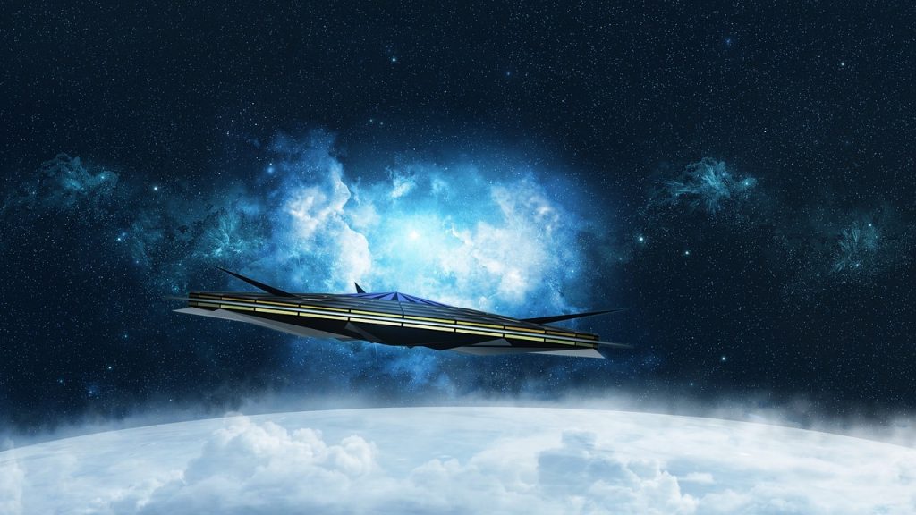 Science Fiction Space Ship