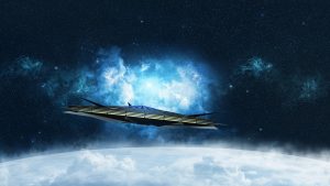 Science Fiction Space Ship