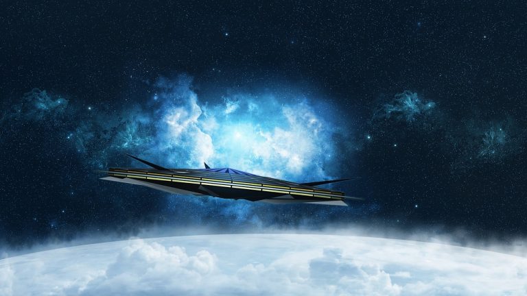 Science Fiction Space Ship