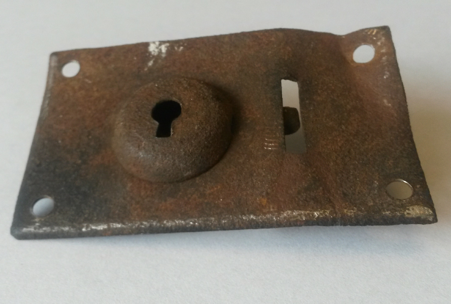 What to do with a rusty lock?