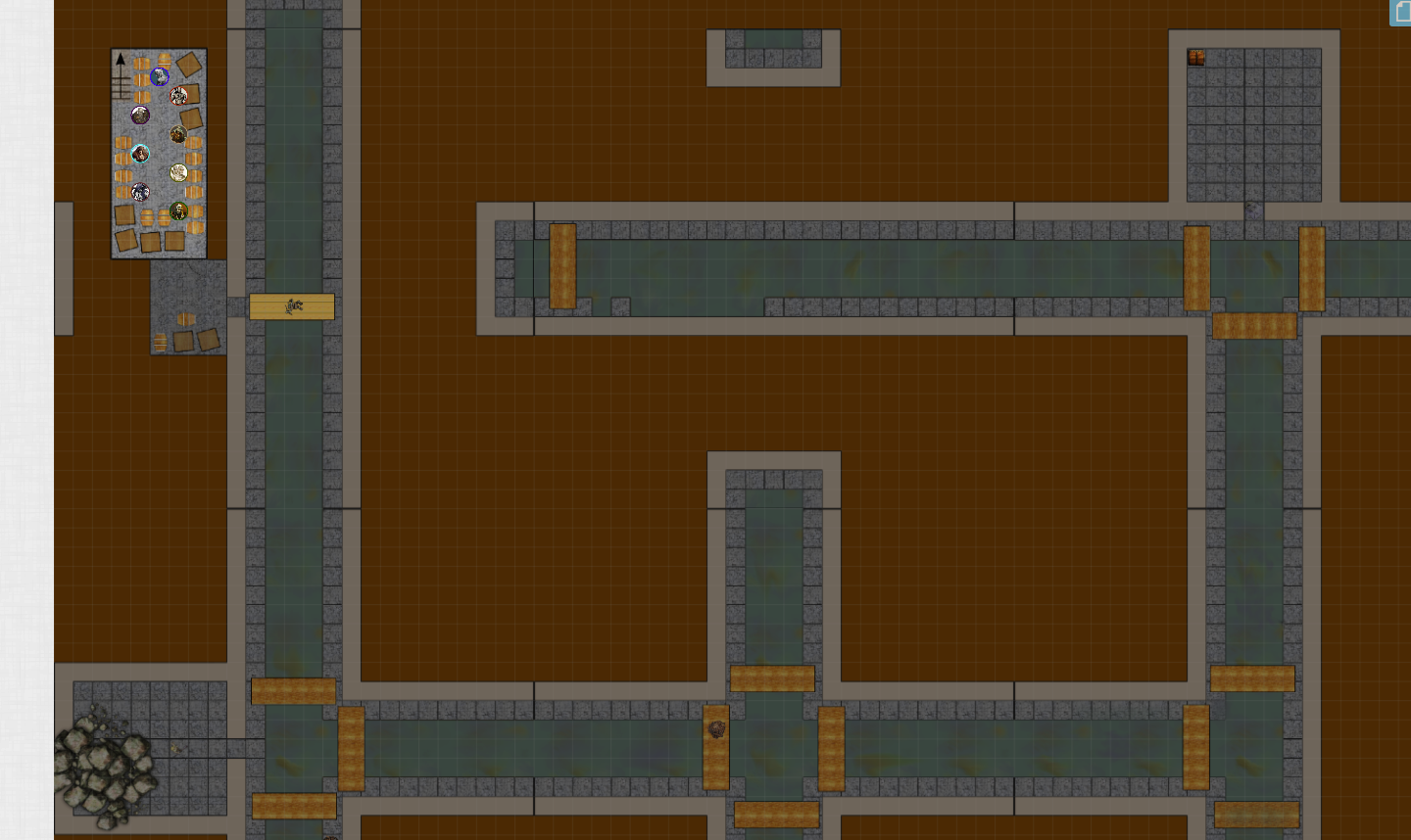 Sewer Map RPG Tiles
