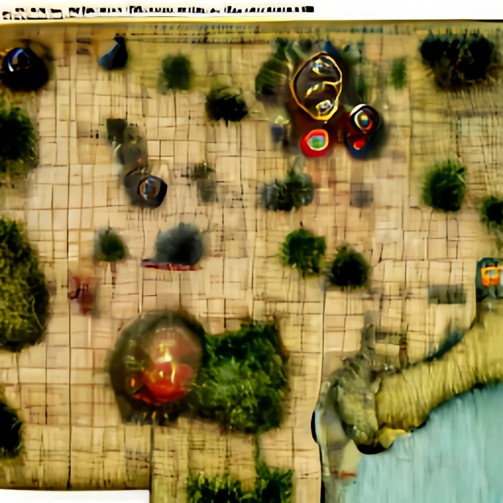 AI generated Dungeons and Dragons assets