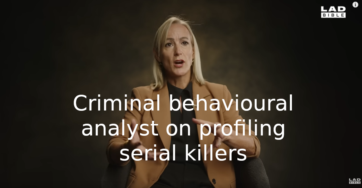 Laura Richards talking about Criminal Behavioural Analyst On Psychopaths, Murderers & Stalkers